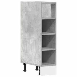 vidaXL Donji ormarić "Riga" Betonsko sivi 20x44,5x81,5 cm Konstruirano drvo