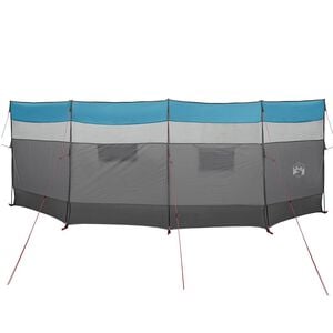 vidaXL Vjetrobran za kampiranje plavo 510x153 cm vodootporni