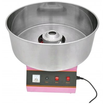 Profesionalni električni aparat za šećernu vunu ružičasti 230V 1.5W