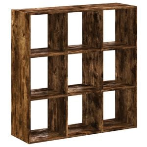 vidaXL Regal za knjige boja hrasta 102x32x102 cm od konstruiranog drva