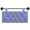 vidaXL Držeće uzglavlje Zidne Traper plava 90 x 55 x 7 cm tkanina