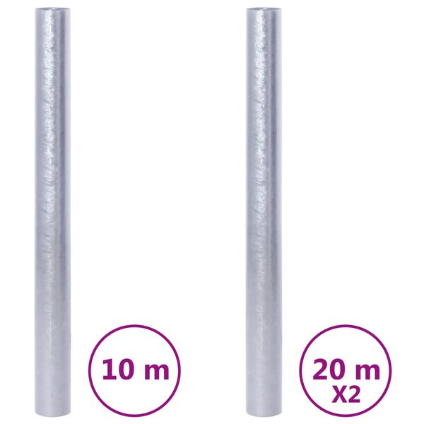 vidaXL Prozorske folije 3 kom matirane 3D s uzorkom duge PVC