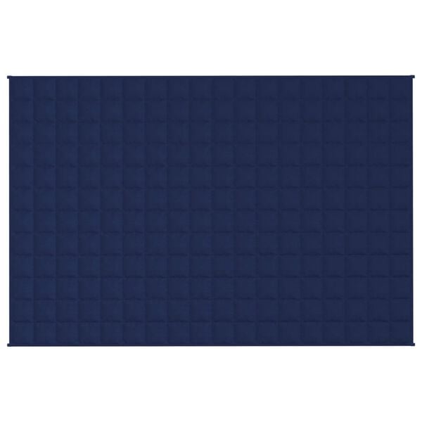 vidaXL Te&scaron;ka deka plava 122x183 cm 5 kg od tkanine