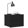 vidaXL Noćni ormarić crni 40 x 30 x 30 cm od konstruiranog drva