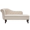 vidaXL Rimska Sofa Umjetna Koža Krem Bijela