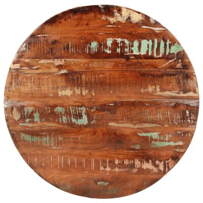 vidaXL Stolna ploča Ø 70 x 1,5 cm okrugla od masivnog obnovljenog drva