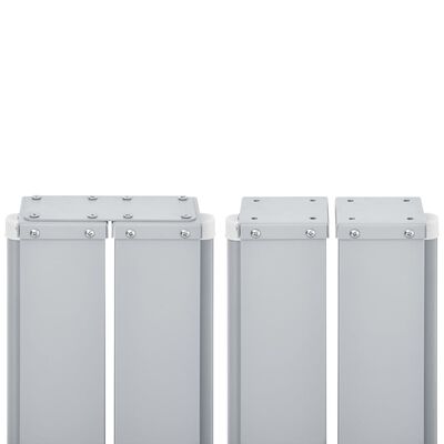 vidaXL Uvlačiva bočna tenda 100 x 600 cm smeđa
