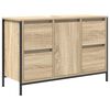 vidaXL Ormarić za umivaonik s ladicama sonoma hrast 90x34,5x60 cm