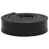 vidaXL Gumeni rub za snježni plug crni 250x8x2 cm