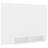 vidaXL Zidni TV ormarić bijeli 135 x 23,5 x 90 cm konstruirano drvo