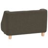 vidaXL Sofa za pse tamnosiva 60 x 37 x 39 cm od platna