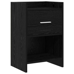 vidaXL Noćni ormarići Crni hrast 40 x 30 x 60 cm Konstruirano drvo