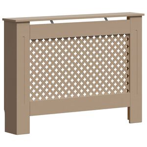 vidaXL Pokrov za radijator 112 x 19 x 81,5 cm MDF
