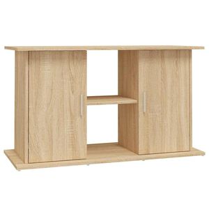 vidaXL Stalak za akvarij Sonoma hrast 101x41x58 cm Konstruirano drvo