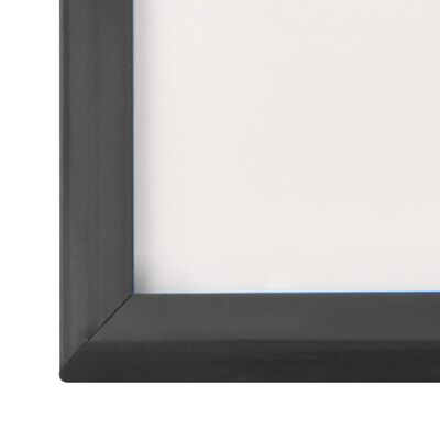 vidaXL Okviri za fotografije 3 kom za stol crni 21 x 29,7 cm MDF