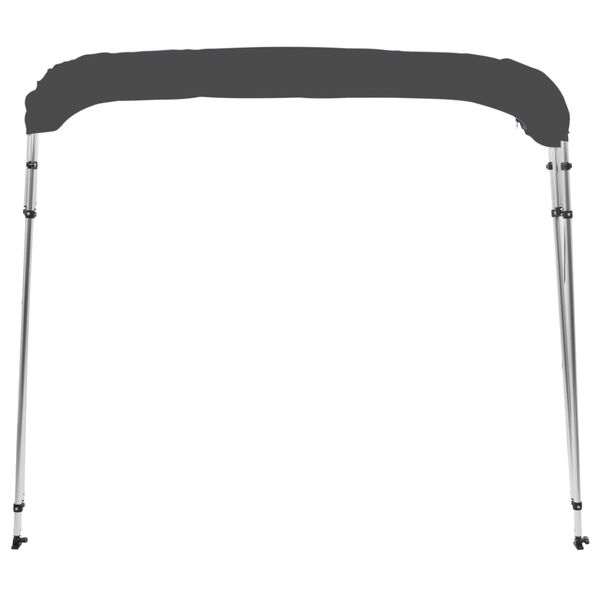 vidaXL Tenda bimini s 4 luka antracit 243 x 210 x 137 cm