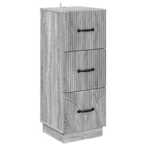 vidaXL Ormar s ladicama 33 x 34,5 x 87 cm Konstruirano drvo