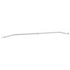 vidaXL Kuka za platna za prikolice Srebrna 102-155 cm Aluminij