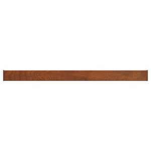 vidaXL Prozorska klupčica Smeđe drvo 140 x 15 x 4,5 cm PVC
