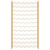 vidaXL Stalak za vino za 72 boce zlatni metalni