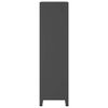 vidaXL Ormar antracit 90 x 50 x 180 cm metalni