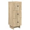 vidaXL Ormar s ladicama Hrast sonoma 33 x 34,5 x 90 cm
