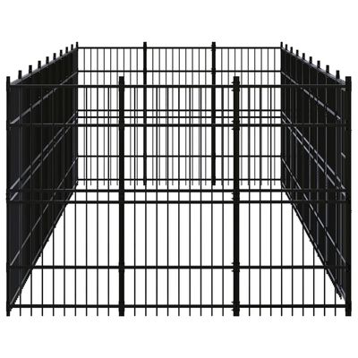 vidaXL Vanjski kavez za pse čelični 24,88 m²