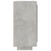 vidaXL Komoda siva boja betona 92x35x75 cm od konstruiranog drva