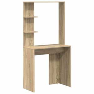 vidaXL Stol Sonoma hrast Konstruirano drvo 78,5 x 37 x 154,5 cm