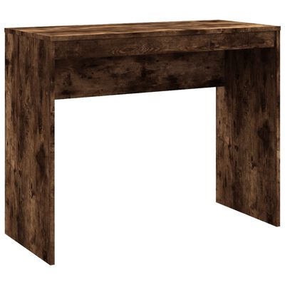 vidaXL Radni stol boja dimljenog hrasta 90x40x72 cm konstruirano drvo