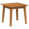 vidaXL Bocni stol Smeđa 45 x 45 x 40 cm Čvrsto drvo akacije