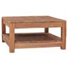 vidaXL Stolić za kavu 68 x 67 x 35 cm od masivne tikovine