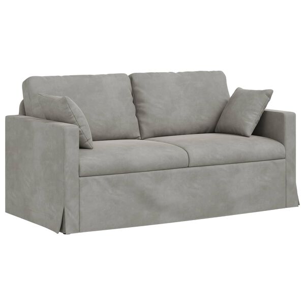 vidaXL Sofa Svijetlo siva