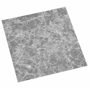 vidaXL Samoljepljive Pločice za Pod Siva i bijela 30,5 x 30,5 cm