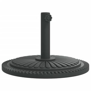 vidaXL Baza suncobrana za stupove &Oslash; 38/48 mm 12 kg okrugla