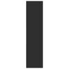vidaXL Ormar crni 80 x 50 x 200 cm od konstruiranog drva