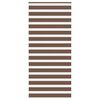 vidaXL Zebra zavjesa smeđa 105x200 cm &scaron;irina tkanine 100,9 cm poliester