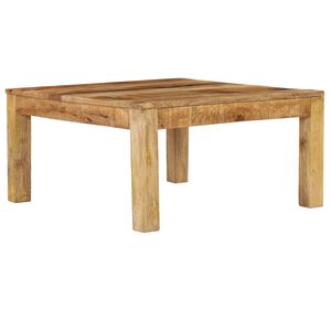 vidaXL Stolić za kavu od masivnog drva manga 80 x 80 x 40 cm