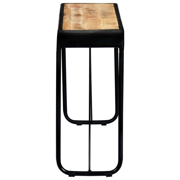 vidaXL Konzolni stol 140 x 35 x 76 cm od grubog masivnog drva manga