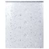vidaXL Prozorska folija matirana s cvjetnim uzorkom 45 x 500 cm PVC