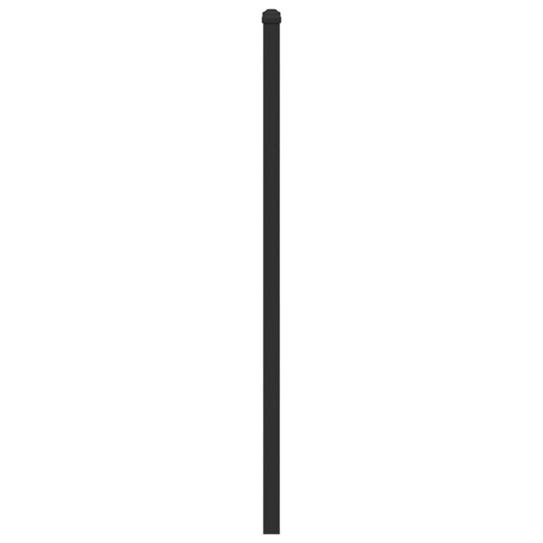 vidaXL Zamjensko uzglavlje smeđa boja hrasta 75 cm konstruirano drvo i čelik