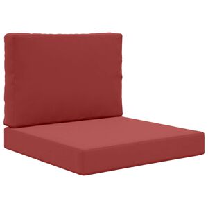 vidaXL Jastuk za vanjsku sofU Poliester boja crnog vina 60 x 60 cm