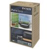 INTEX Pokrov za bazen Tamnosiva 180 x 180 cm PVC i PU