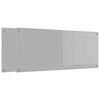 vidaXL Kuhinjski zid 2 pcs Svijetlo siva 120 x 50 cm