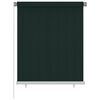 vidaXL Vanjska rolo zavjesa 125 (&Scaron;) x 140 (V) cm tamnozelena HDPE