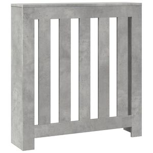 vidaXL Pokrov za radijator hrasta sonome 78x20x82 cm konstruirano drvo