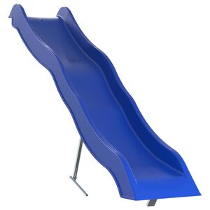 vidaXL Tobogan za igru plavi 210 x 40 cm od polipropilena