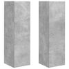 vidaXL TV zidni ormar 2 pcs Beton 30 x 31 x 100 cm Konstruirano drvo