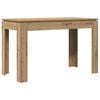 vidaXL Blagovaonski stol Artisan hrast 120x60x76 cm izrađeno drvo