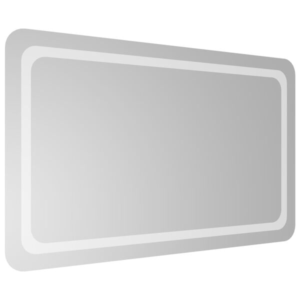 vidaXL LED kupaonsko ogledalo 60x100 cm